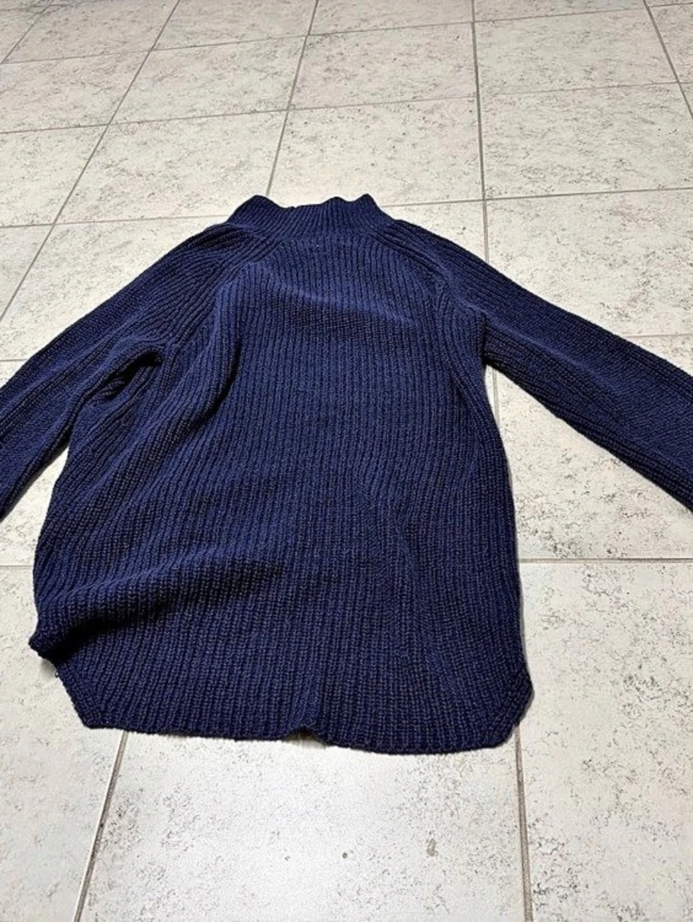 Maeve by Anthropologie Navy Turtleneck Sweater Size Medium